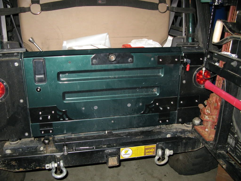 Swag Off Road Drop Down Tailgate Conversion